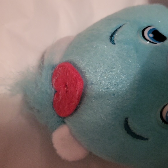 EUC 8" Aqua Heartsong Care Bear 2007 - Picture 5 of 5